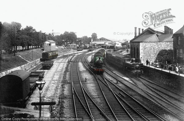 Photo of Newton Abbot, The Railway Station 1907