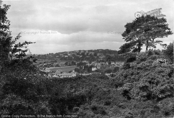 Photo of Newton Abbot, View From Milber Down 1922