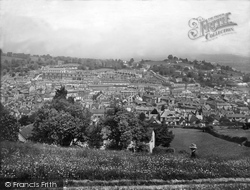 View From Wolborough Hill 1930, Newton Abbot