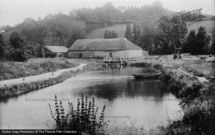 Photo of Newton Abbot, View On The Canal 1907