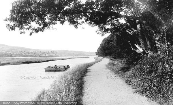 Photo of Newton Abbot, View On The River Teign 1907