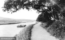 View On The River Teign 1907, Newton Abbot