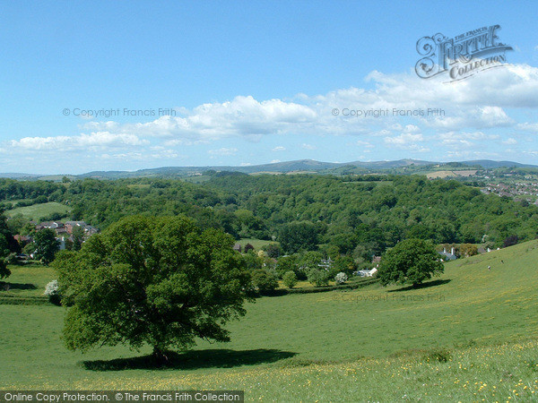 Photo of Newton Abbot, View Over Bradley Woods 2004