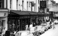 W.H.Smith's, Queen Street c.1965, Newton Abbot
