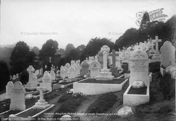 Photo of Newton Abbot, Walborough Cemetery 1901