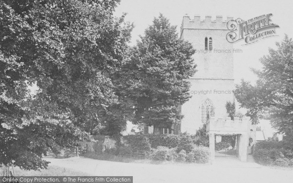 Photo of Newton Abbot, Wolborough Church 1890