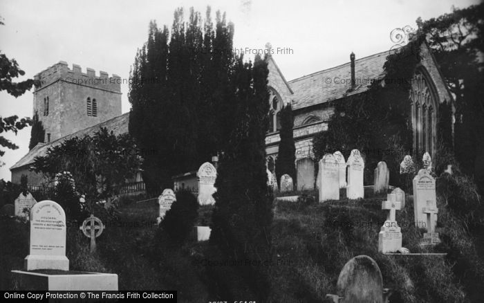 Photo of Newton Abbot, Wolborough Church 1895