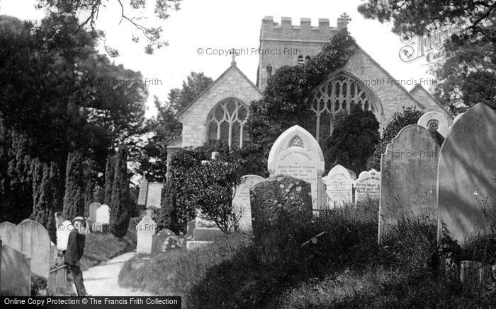Photo of Newton Abbot, Wolborough Church 1896