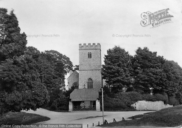 Photo of Newton Abbot, Wolborough Church 1922