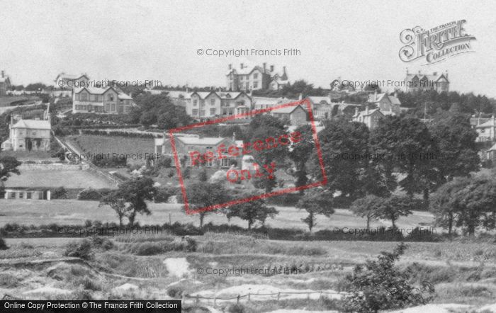 Photo of Newton Abbot, Wolborough Hill 1890