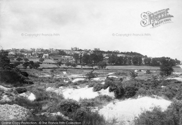 Photo of Newton Abbot, Wolborough Hill And Clay Pits 1890