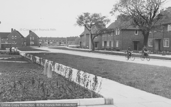Photo of Newton Aycliffe, Bowes Road c.1955