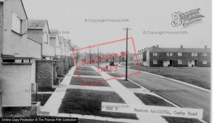 Photo of Newton Aycliffe, Cumby Road c.1955