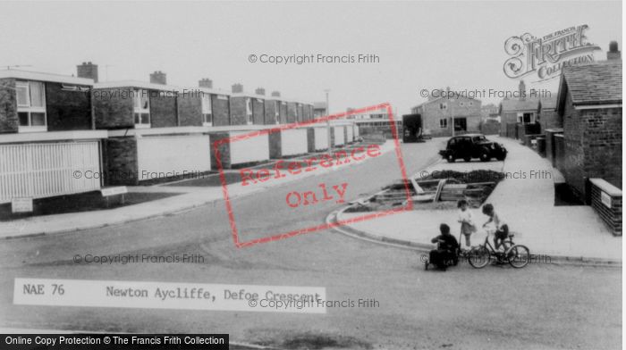 Photo of Newton Aycliffe, Defoe Crescent c.1960