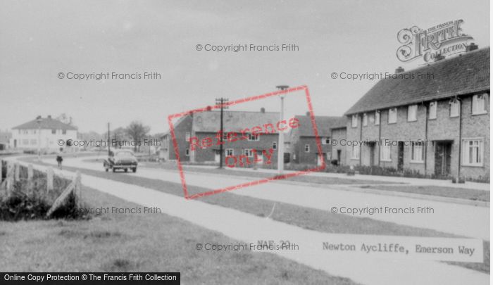 Photo of Newton Aycliffe, Emerson Way c.1955
