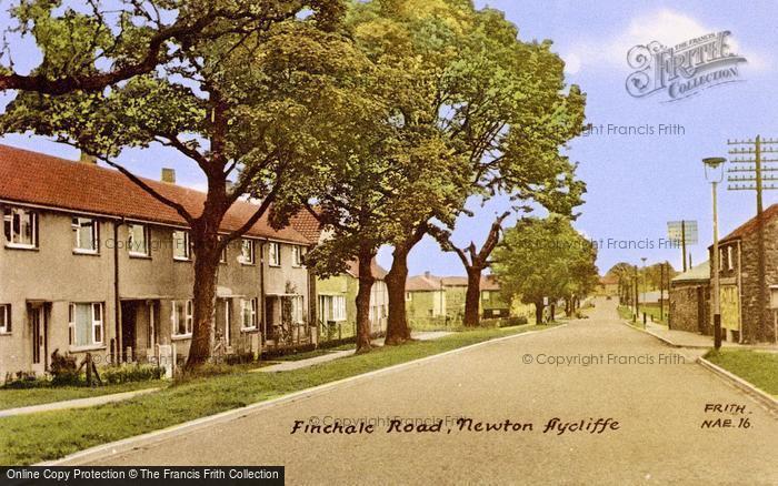 Photo of Newton Aycliffe, Finchale Road c.1955