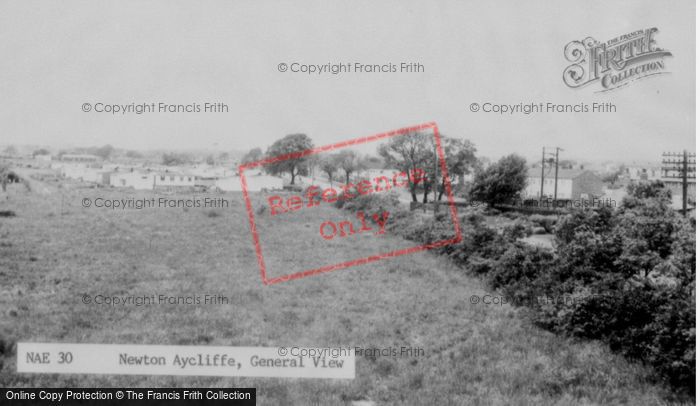 Photo of Newton Aycliffe, General View c.1955