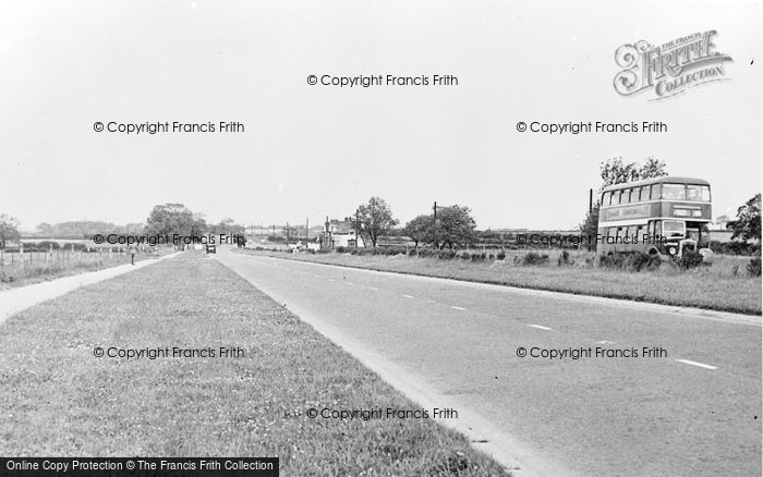 Photo of Newton Aycliffe, Great North Road c.1955