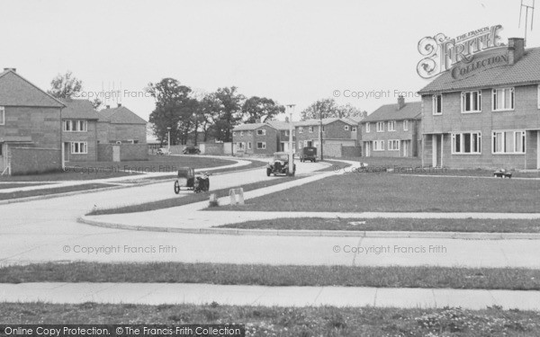 Photo of Newton Aycliffe, Sheraton Road c.1955