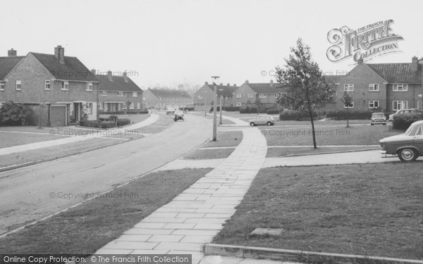 Photo of Newton Aycliffe, Silkin Way c.1960