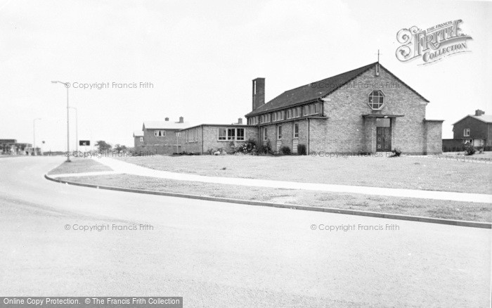 Photo of Newton Aycliffe, St Clares School And Central Avenue c.1955