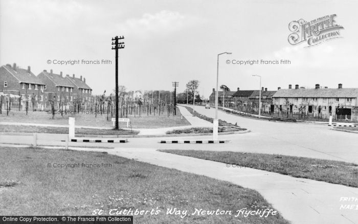Photo of Newton Aycliffe, St Cuthbert's Way c.1955