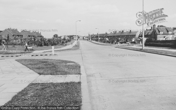 Photo of Newton Aycliffe, St Cuthbert's Way c.1955