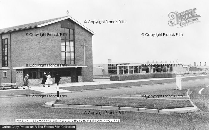 Photo of Newton Aycliffe, St Mary's Catholic Church c.1960