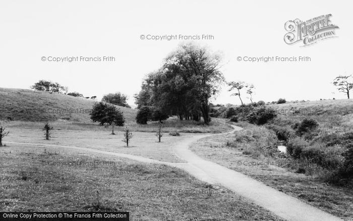 Photo of Newton Aycliffe, The Burn c.1965