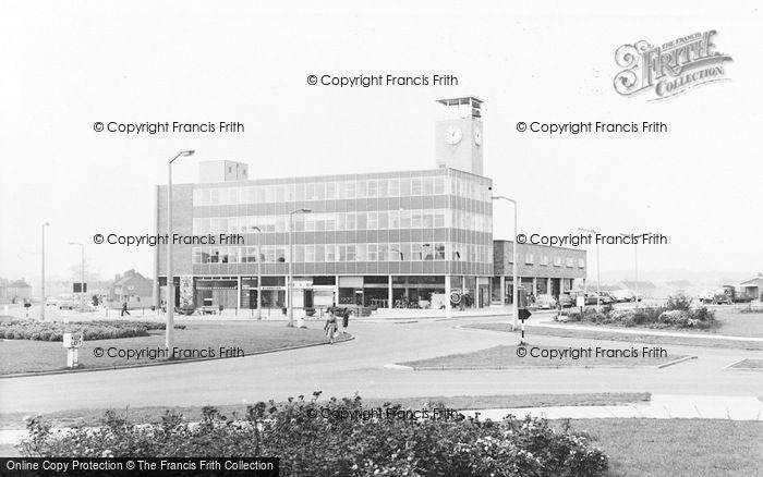 Photo of Newton Aycliffe, The Clock Tower, Churchill House c.1960