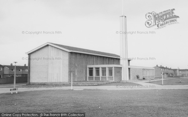 Photo of Newton Aycliffe, The Mormon Church c.1960