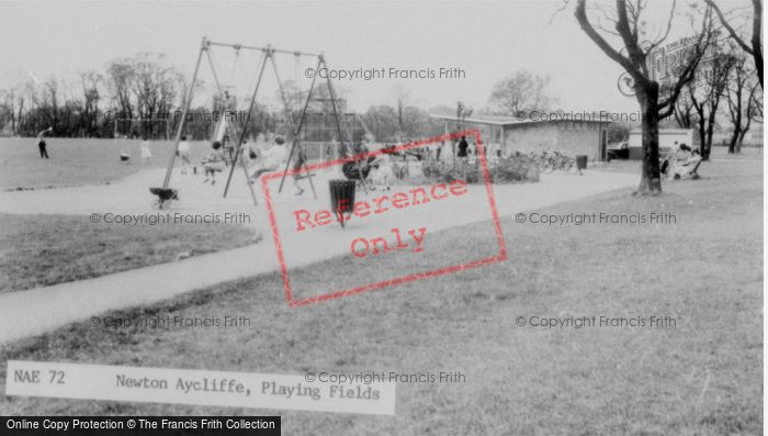 Photo of Newton Aycliffe, The Playing Fields c.1960