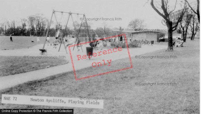 Photo of Newton Aycliffe, The Playing Fields c.1960