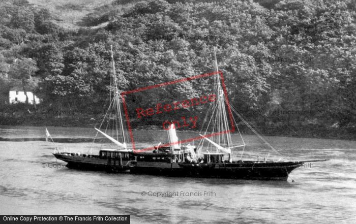 Photo of Newton Ferrers, Boat On The Yealm 1901