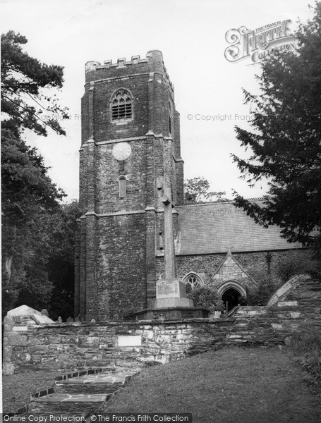 Photo of Newton Ferrers, Church Of The Holy Cross  c.1955