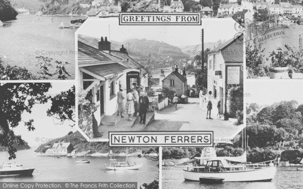 Photo of Newton Ferrers, Composite c.1960