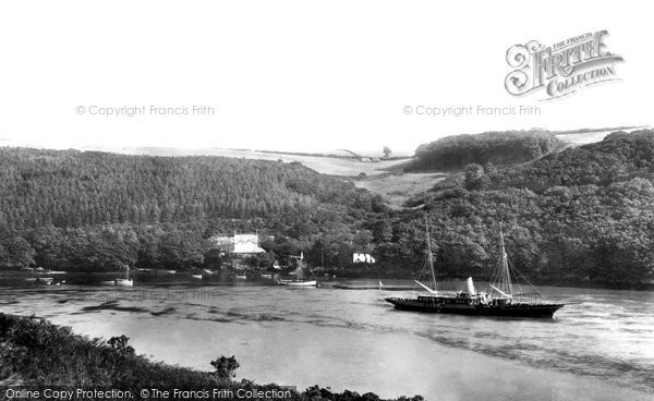 Photo of Newton Ferrers, Ferry House And Plantations 1901