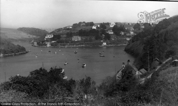 Photo of Newton Ferrers, Harbour From Revelstoke Woods c.1935