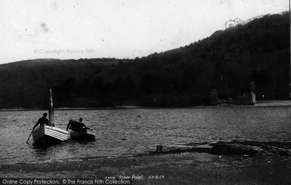 Photo of Newton Ferrers, Steer Point 1899