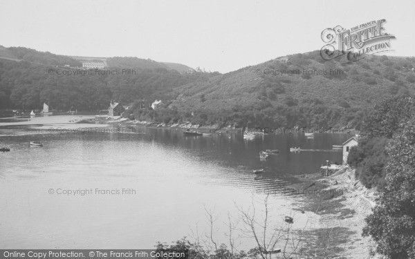 Photo of Newton Ferrers, The Yealm From Cliff Side 1935