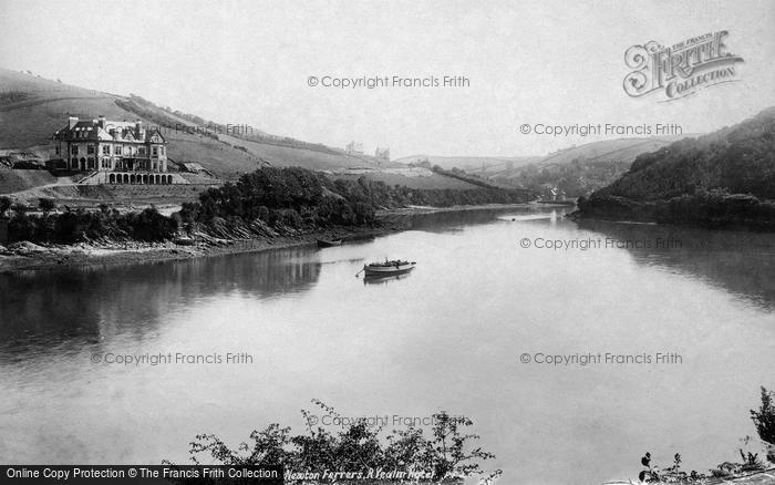 Photo of Newton Ferrers, Yealm Hotel And River Yealm 1901