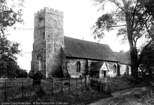 Photo of Newton Green, All Saints Church 1907