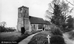 Newton Green, All Saints Church c.1960, Newton