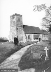 Newton Green, All Saints Church c.1960, Newton