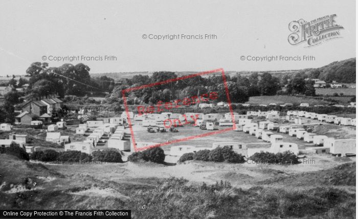 Photo of Newton, Herbert's Caravan Site c.1955
