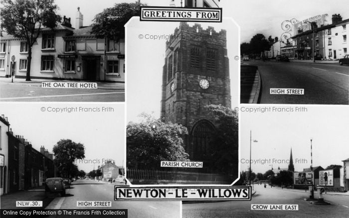 Photo of Newton Le Willows, Composite c.1965