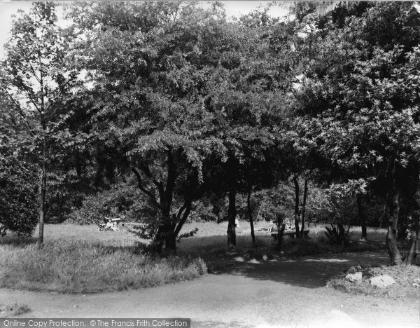 Photo of Newton Le Willows, In Willows Park c.1955
