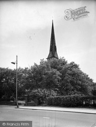 St Mary's And St John's R.C. Church c.1955, Newton-Le-Willows