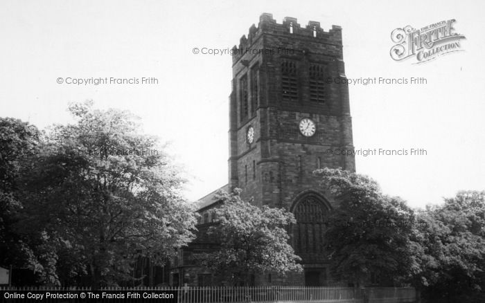 Photo of Newton Le Willows, St Peter's Church c.1955