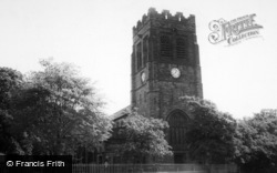 St Peter's Church c.1955, Newton-Le-Willows